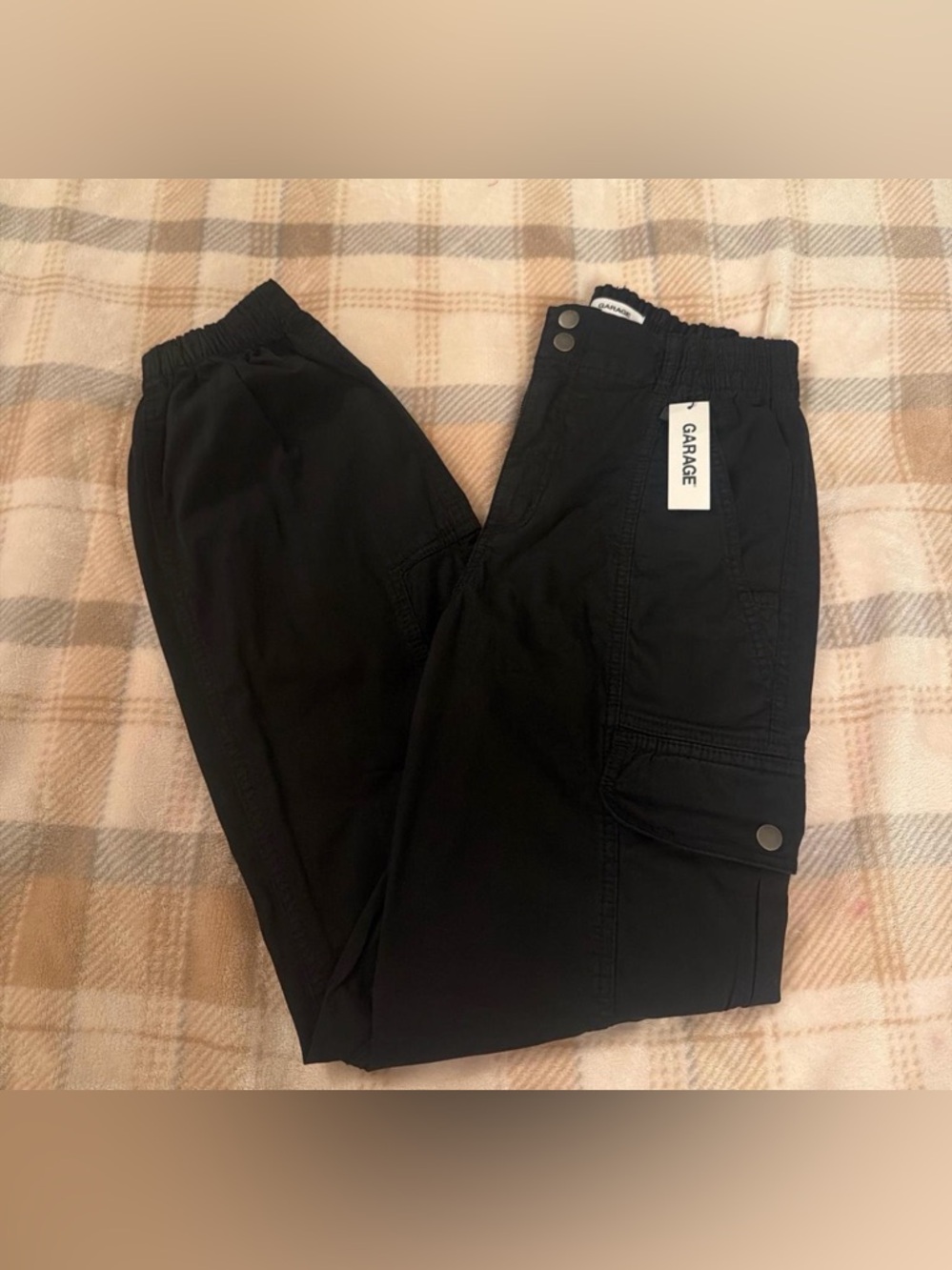 Garage women’s Black Jogger Cargo Pants